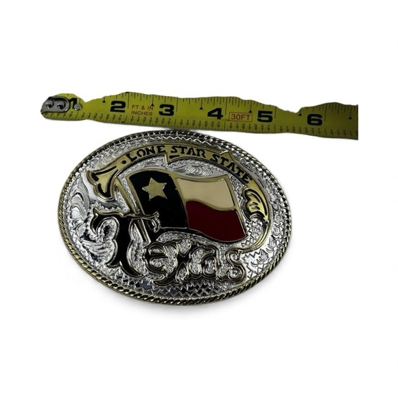 Men’s Texas Flag western belt buckle - Picture 8 of 8